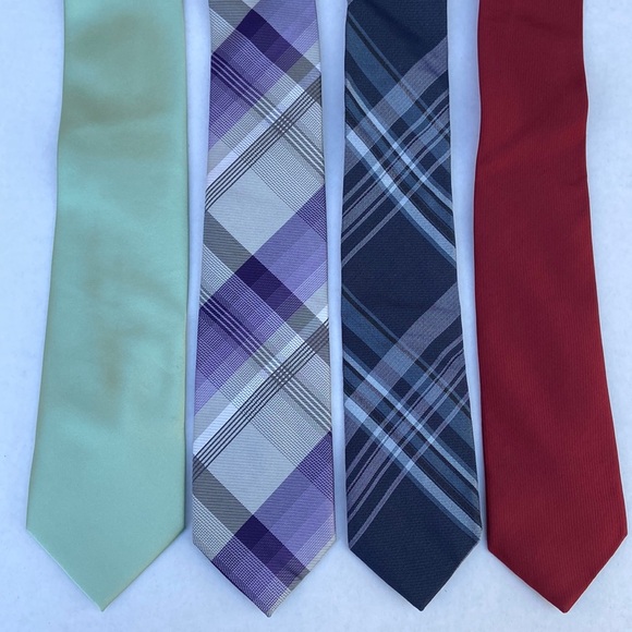 Mens Neck Tie Lots of 4 - Picture 1 of 2